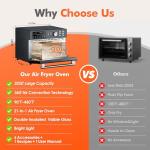 32QT Extra Large Air Fryer Toaster Oven Combo