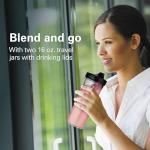 Hamilton Beach MultiBlend Smoothie Blender with Travel Jars