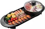 27" Electric BBQ Grill with Dual Temperature Control