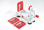 Paderno 3-Blade Counter-Mounted Vegetable Spiralizer