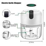 250ML Portable Electric Garlic and Veggie Chopper