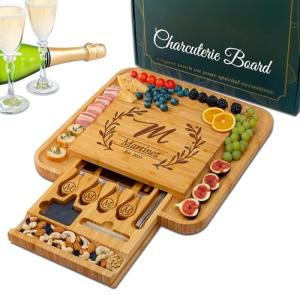 Custom Charcuterie Board Set - Perfect Wedding Gift