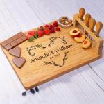 Custom Charcuterie Board Set - Perfect Wedding Gift