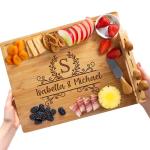 Custom Charcuterie Board Set - Perfect Wedding Gift