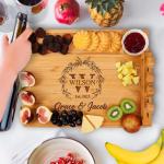 Custom Charcuterie Board Set - Perfect Wedding Gift