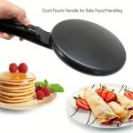 Electric Crepe Maker with Non-Stick Surface