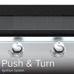 Nexgrill 2-Burner Propane Gas Griddle for Outdoor Cooking