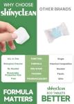 Shinyclean All-in-One Dishwasher Detergent Tablets - 62 Count