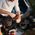 Abangdun Mini Induction Cooktop for Travel & Camping