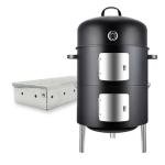 Realcook Charcoal Meat Smoker Grill for BBQ Fun