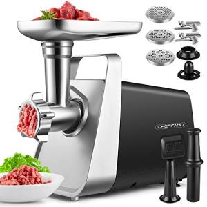 Cheffano Electric Meat Grinder with Stainless Steel Blades