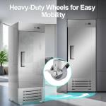 Tylza Single Door Commercial Stainless Steel Freezer