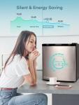 Compact 1.6 Cu.ft Mini Fridge with Freezer