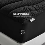 Cooling Twin Mattress Topper for Single Bed