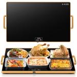 XXL Electric Food Warming Tray with Thermostat