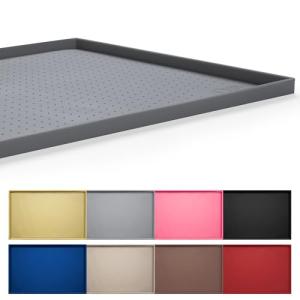 Waterproof Silicone Dog Feeding Mat, Non-Slip Design