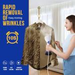 Rolipo 1350W Clothes Steamer with 400ML Tank