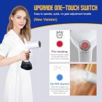 Rolipo 1350W Clothes Steamer with 400ML Tank