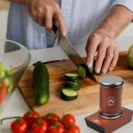 Diamond and Ceramic Knife Sharpener with Magnetic Angles