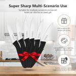 6-Piece Stainless Steel Paring Knife Set