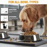 Waterproof Silicone Dog Feeding Mat, Non-Slip Design