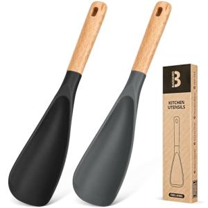 Nonstick Cooking Spoon with Wood Handle 11.4