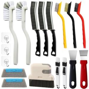18-Piece Crevice Cleaning Brush Set