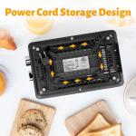 YSSOA Retro Stainless Steel 2-Slice Toaster