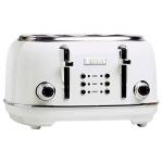 HADEN Heritage 4-Slice Ivory & Chrome Toaster