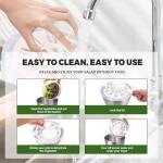 Stainless Steel Salad Rotator, 5-quart Vegetable Dishwasher,Lettuce Cleaner and Dryer, Salad Spinner