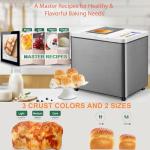 19-in-1 Smart Bread Maker with Nonstick Pan