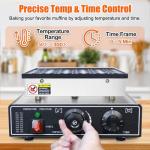 Mini Pancake Maker for Perfect 25 Poffertjes