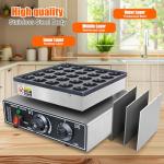 Mini Pancake Maker for Perfect 25 Poffertjes