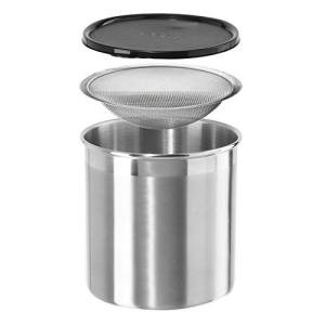 Oggi Jumbo Stainless Steel Grease Container
