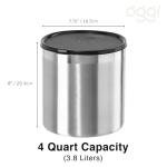 Oggi Jumbo Stainless Steel Grease Container