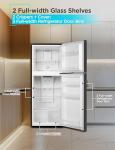 BLACK+DECKER 12.1 Cu. Ft. Top Freezer Refrigerator