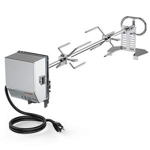 Stainless Steel Rotisserie Kit for Gas Grills