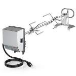 Stainless Steel Rotisserie Kit for Gas Grills