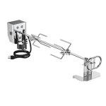 Stainless Steel Rotisserie Kit for Gas Grills
