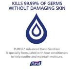 PURELL Advanced Hand Sanitizer Gel, 2-Pack