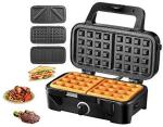 3 in 1 Sandwich and Waffle Maker