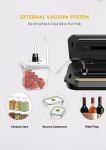 MEGAWISE Compact Food Vacuum Sealer with Cutter