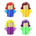 4 Pack Microwave Cleaner Doll - Steam Cleaning Tool