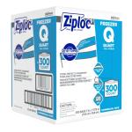 Ziploc Quart Freezer Bags with Grip 'n Seal, 300 Count