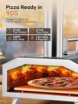 Portable Outdoor Pizza Oven - 12 Inch Stainless Steel