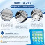 24-Pack Foaming Garbage Disposal Cleaner Tablets