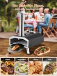 Portable Outdoor Pizza Oven - 12 Inch Stainless Steel