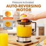 Elite Gourmet Electric Citrus Juicer - BPA-Free, 1.2L