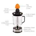 Elite Gourmet Electric Citrus Juicer - BPA-Free, 1.2L