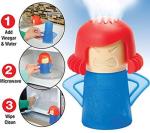 4 Pack Microwave Cleaner Doll - Steam Cleaning Tool